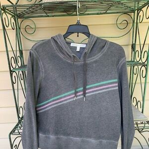 Victoria’s Secret cropped hoodie.